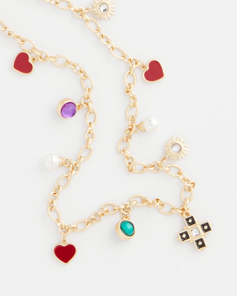 Chico's Everyday - Adjustable Charm Necklace Multi