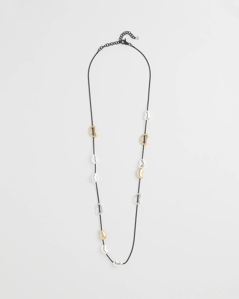 Chico's Essential - Mixed-Metal Charm Necklace Mixed Metals