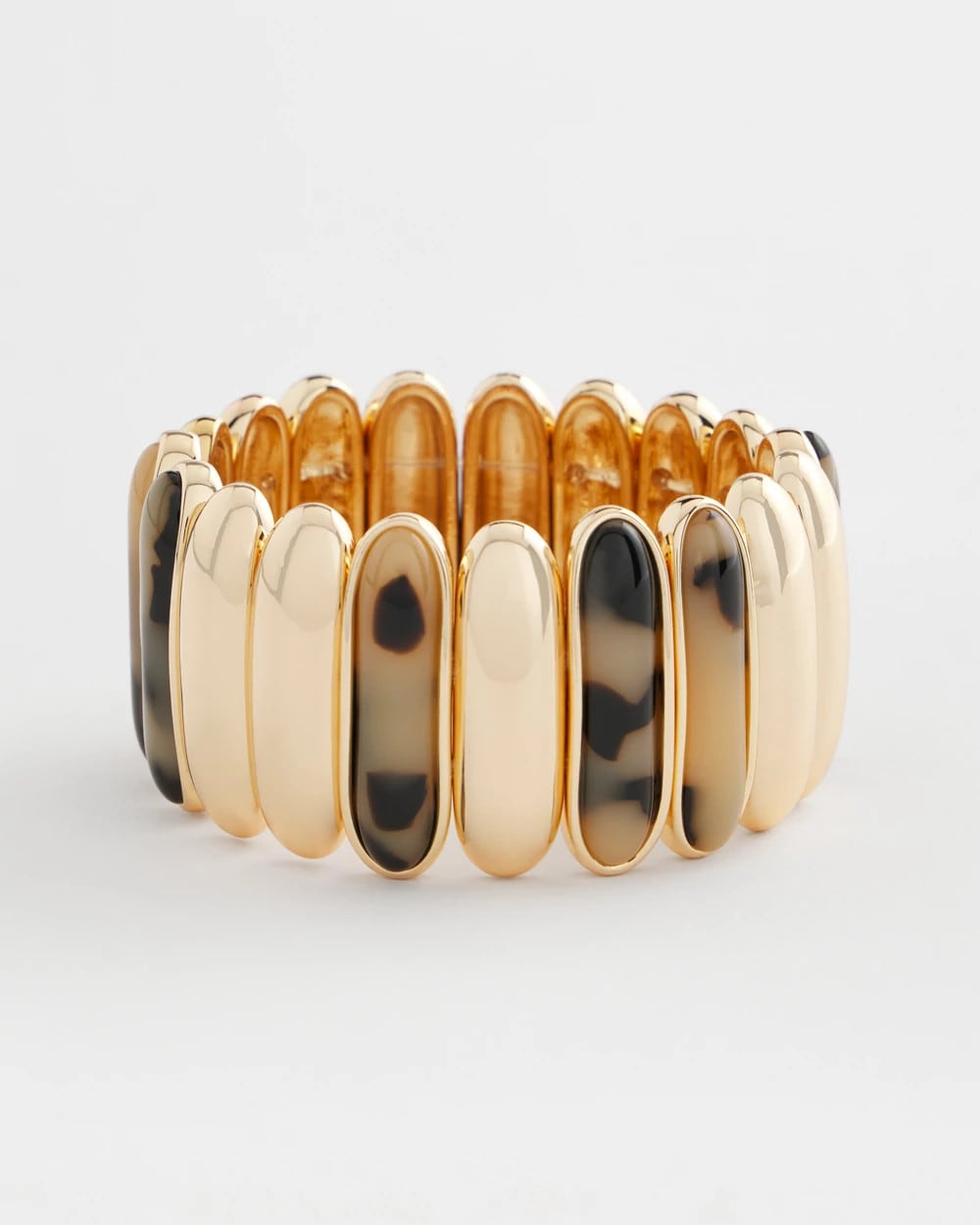 Chico's Customer Favorite - Tortoise Stretch Bracelet Brown
