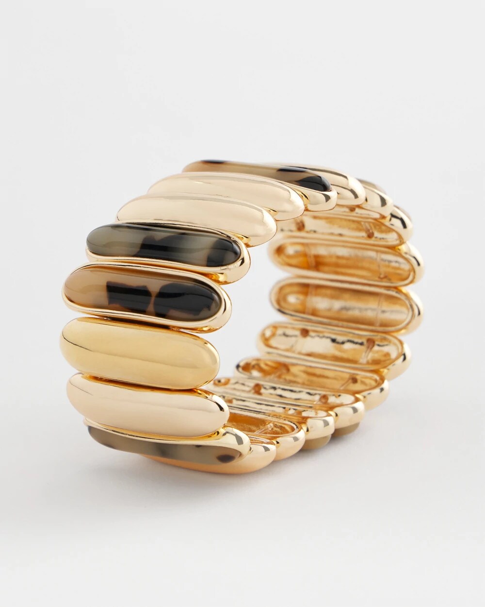 Chico's Customer Favorite - Tortoise Stretch Bracelet Brown