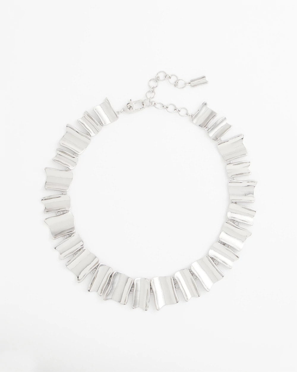 Chico's Special Offer - Silver Wave Collar Necklace Silver
