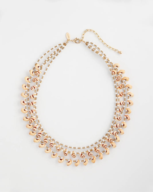 Chico's Best Price - Multi-Strand Shell Necklace Neutral