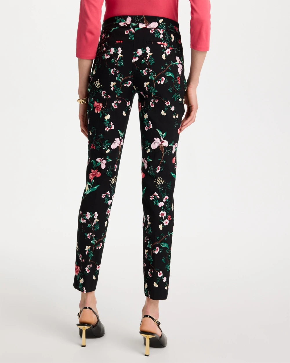 Chico's Essential - Kyoto Bloom Brigitte™ Slim Ankle Pants Black