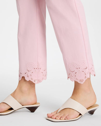 Chico's Latest - Embroidered Brigitte™ Slim Crop Pant Sweet Blossom