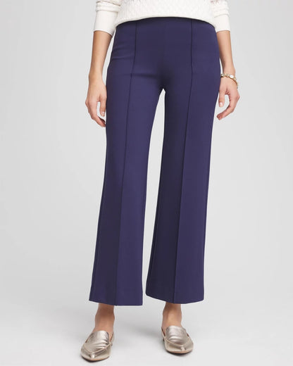 Chico's Top Pick - Lightweight Juliet Kick Flare Pants Passport Blue