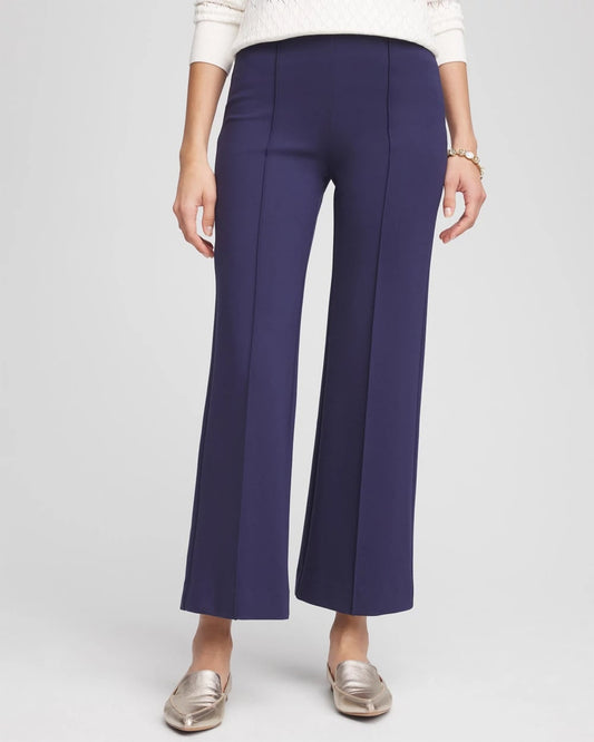 Chico's Top Pick - Lightweight Juliet Kick Flare Pants Passport Blue