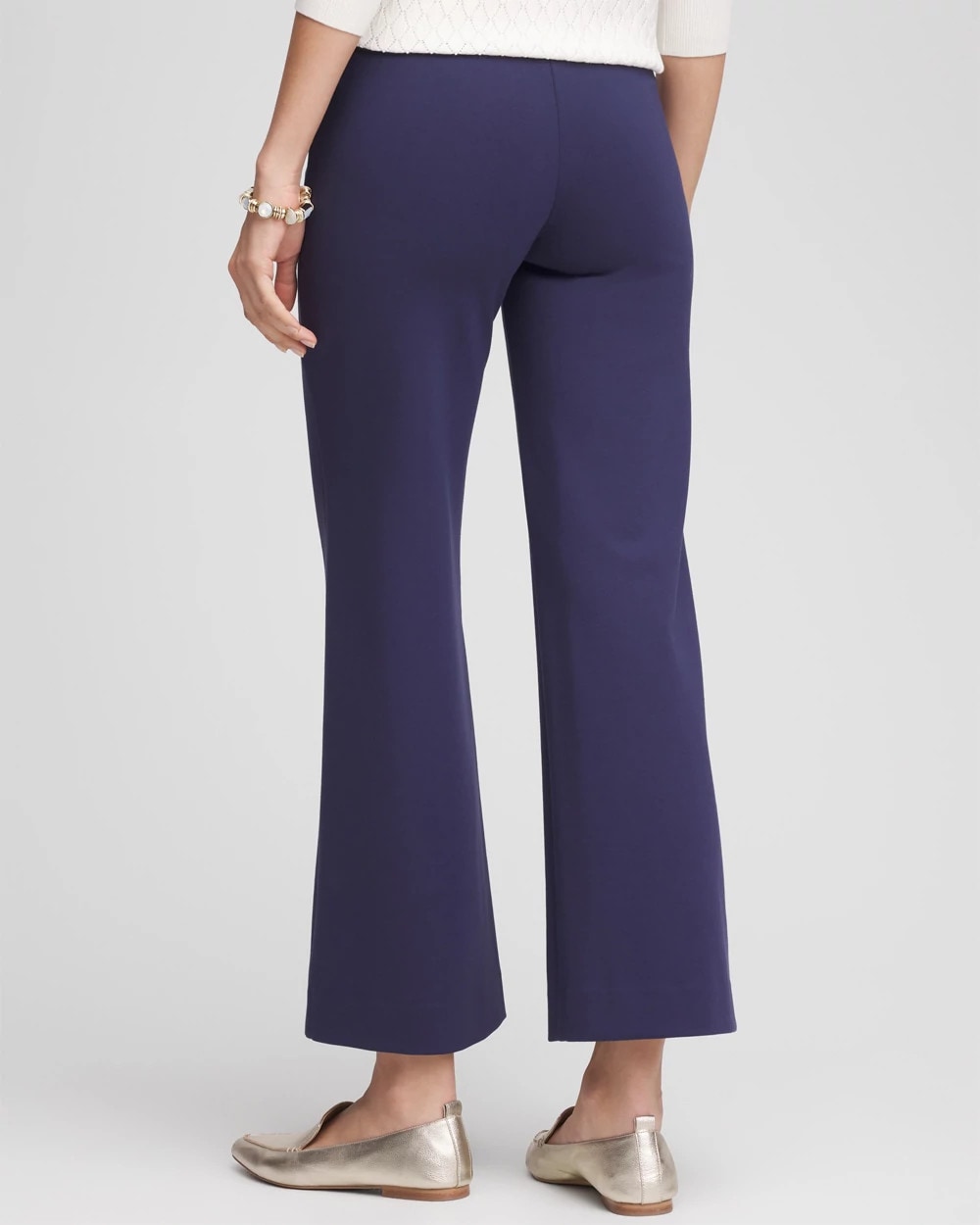 Chico's Top Pick - Lightweight Juliet Kick Flare Pants Passport Blue