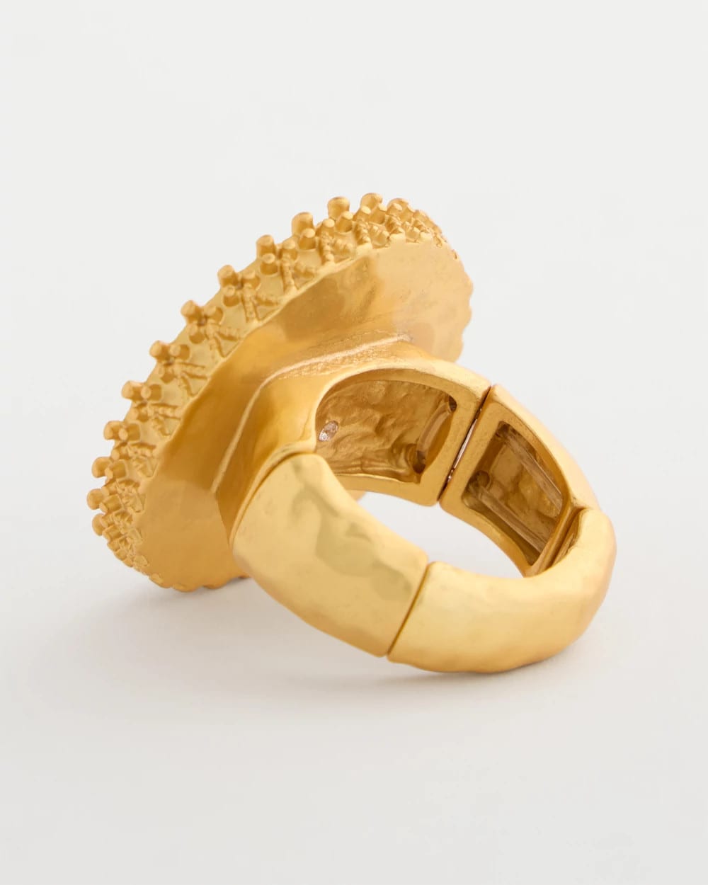 Chico's Exclusive - Pearlescent Stretch Ring Gold