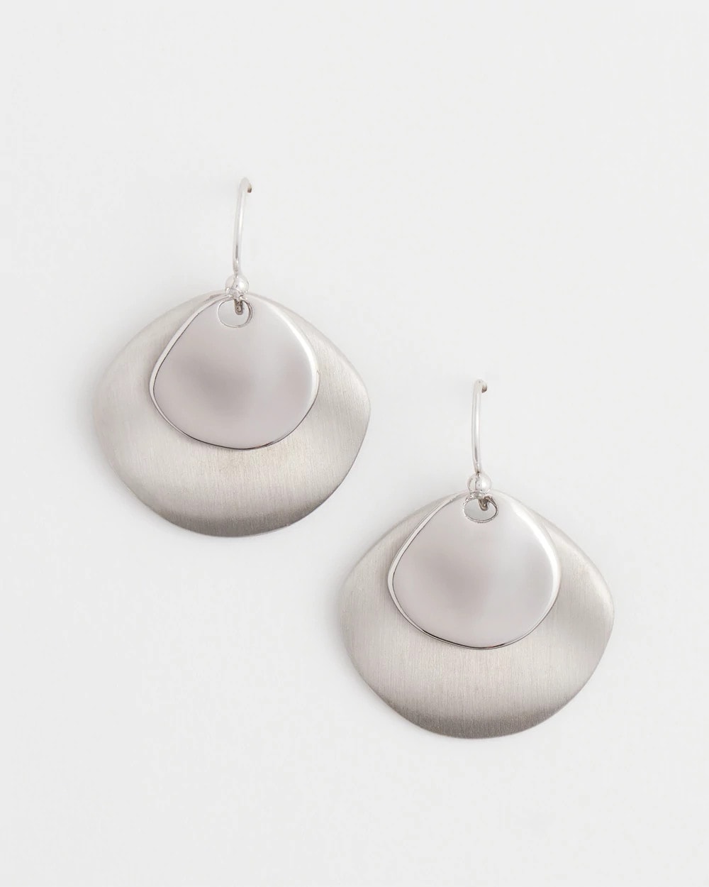 Chico's Featured - Silver Drop Earrings Silver