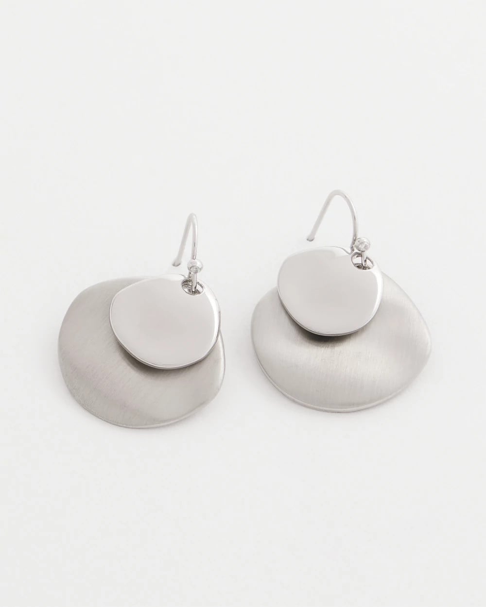 Chico's Featured - Silver Drop Earrings Silver