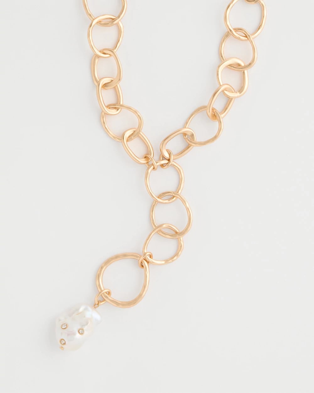 Chico's Exclusive - Pearl Y-Necklace Pearl