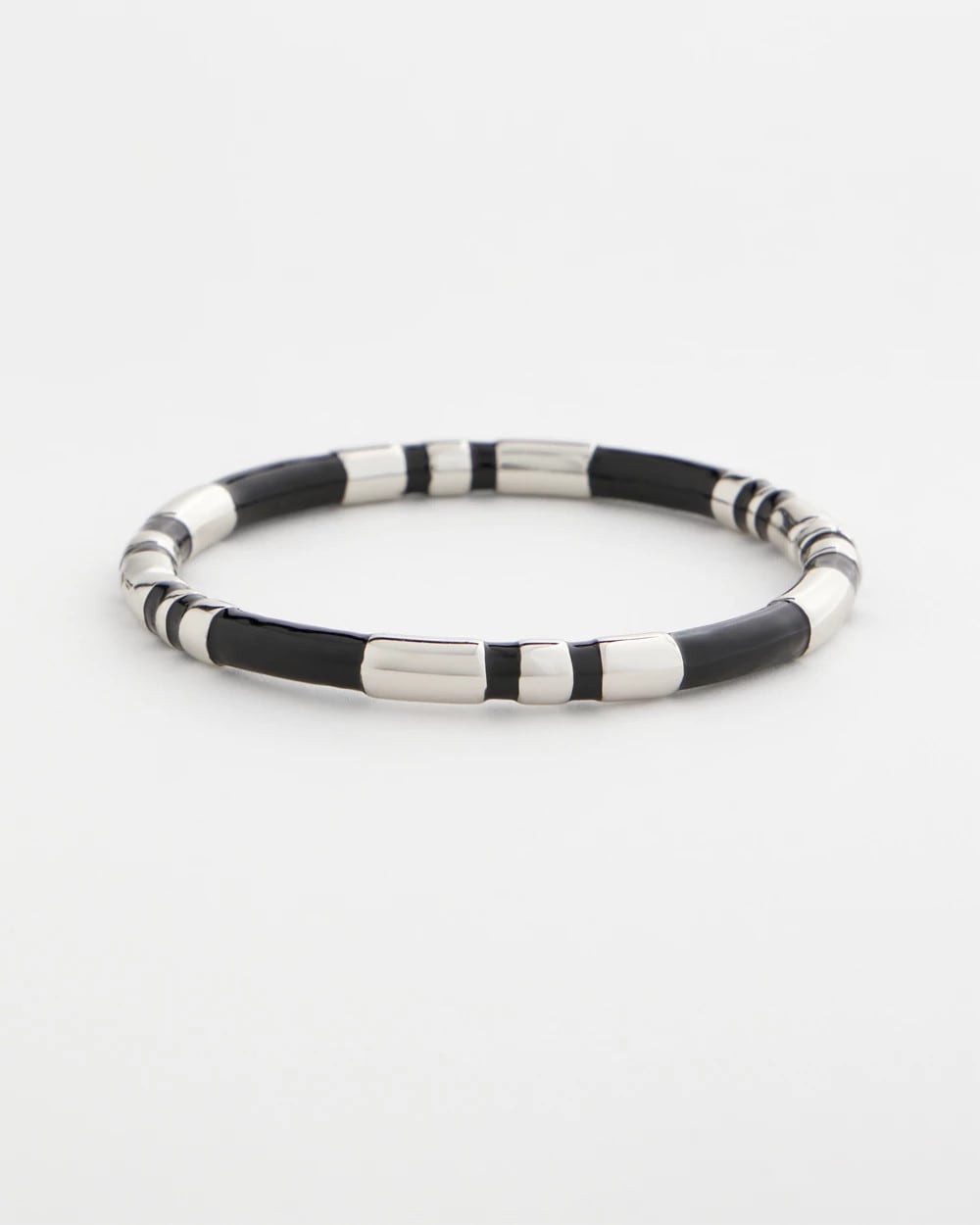 Chico's Latest - Black Enamel Hinge Bangle Black