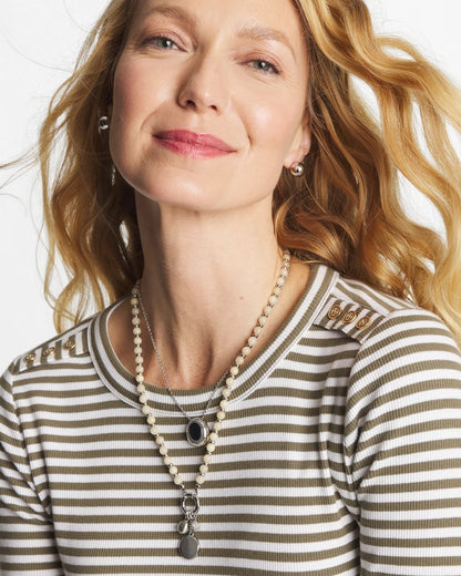 Chico's Top Pick - Short Double Strand Pendant Neutral