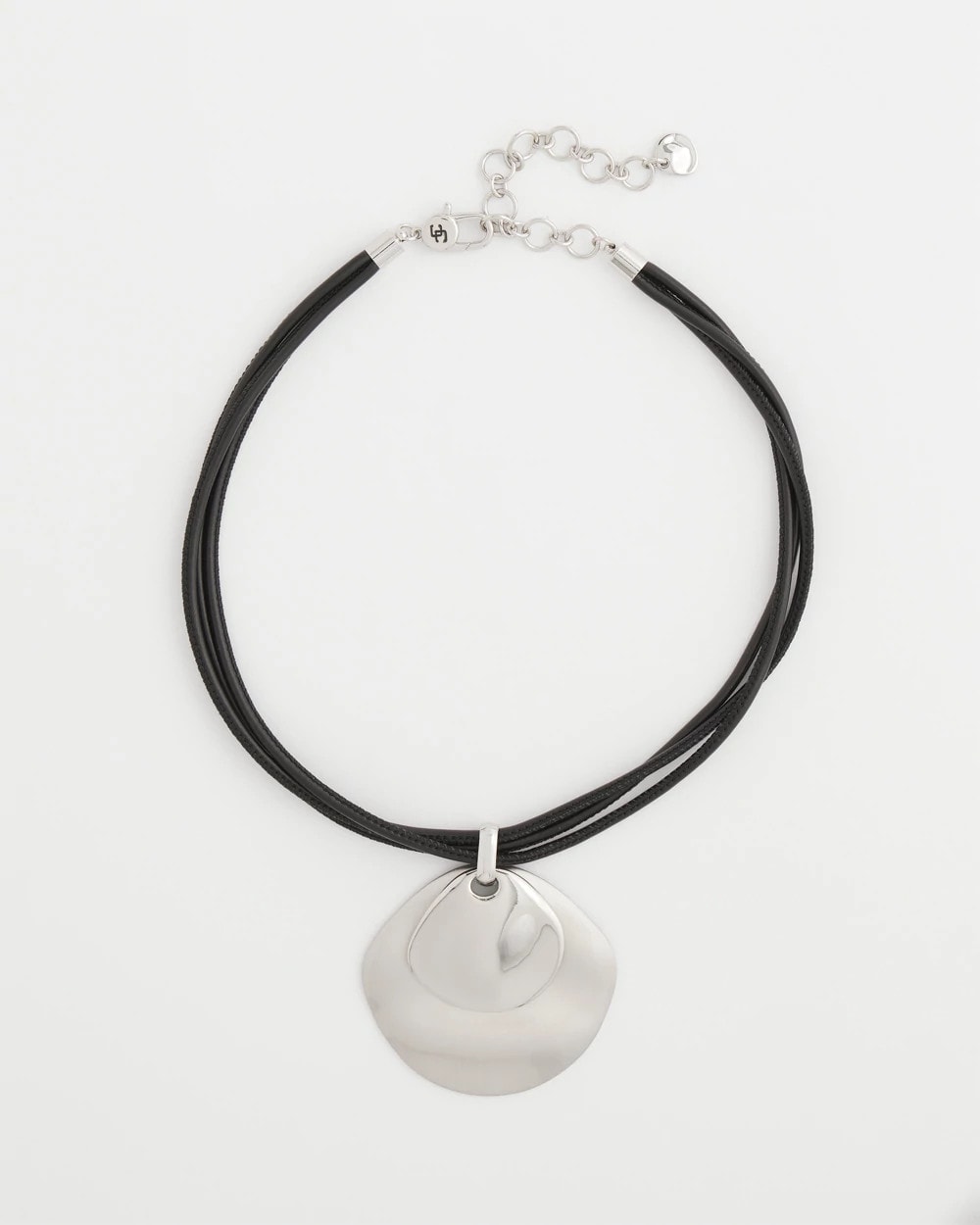 Chico's Best Price - Silver Pendant On Cord Silver