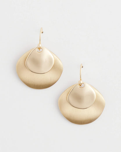 Chico's Popular - Gold Drop Earrings Gold