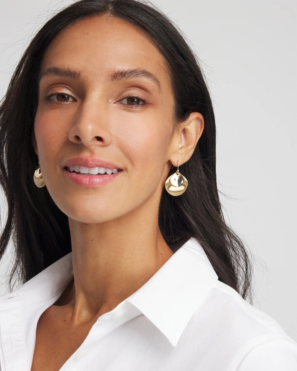 Chico's Popular - Gold Drop Earrings Gold