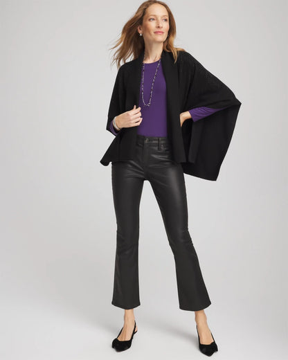 Chico's Latest - Touch of Cool™ Layering Tee Purple Elixir