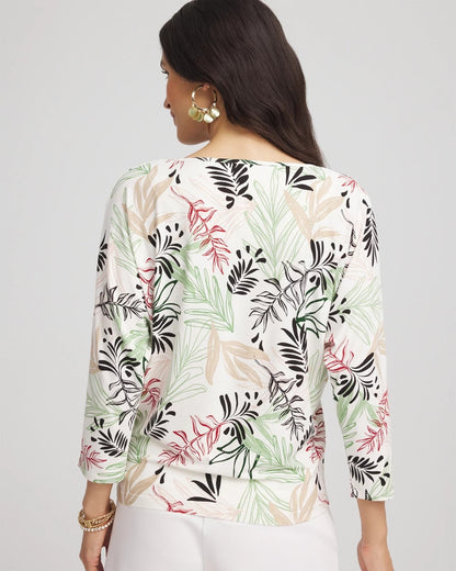 Chico's Quality - Touch of Cool™ Tapered Top Ecru