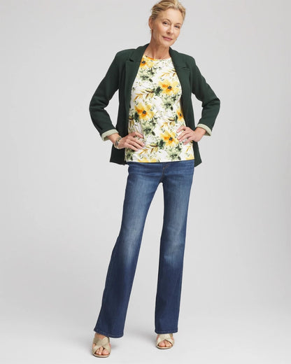 Chico's Sale - Garden Touch of Cool™ Layering Tee Ecru