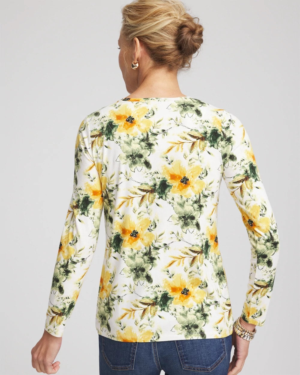 Chico's Sale - Garden Touch of Cool™ Layering Tee Ecru