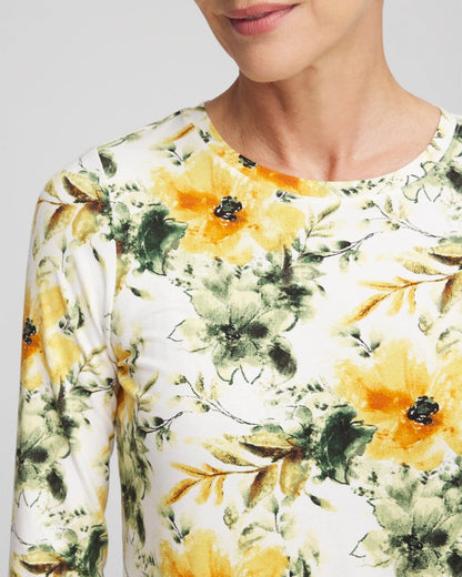 Chico's Sale - Garden Touch of Cool™ Layering Tee Ecru