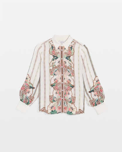 Chico's Customer Favorite - Silky Classic-Fit Shirt Ecru