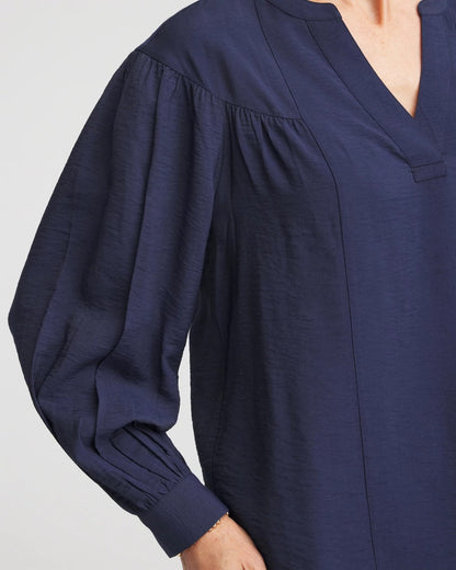 Chico's Customer Favorite - Woven Relaxed-Fit Shirt Passport Blue