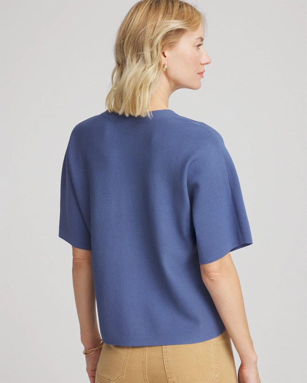 Chico's Recommended - Dolman Cardigan Blue Lotus