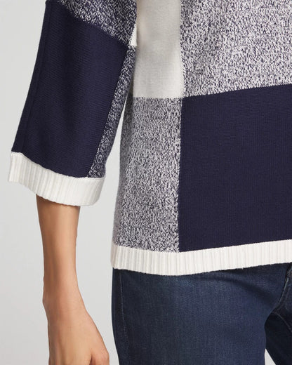 Chico's Discount - Dolman Sleeve Pullover Sweater Passport Blue