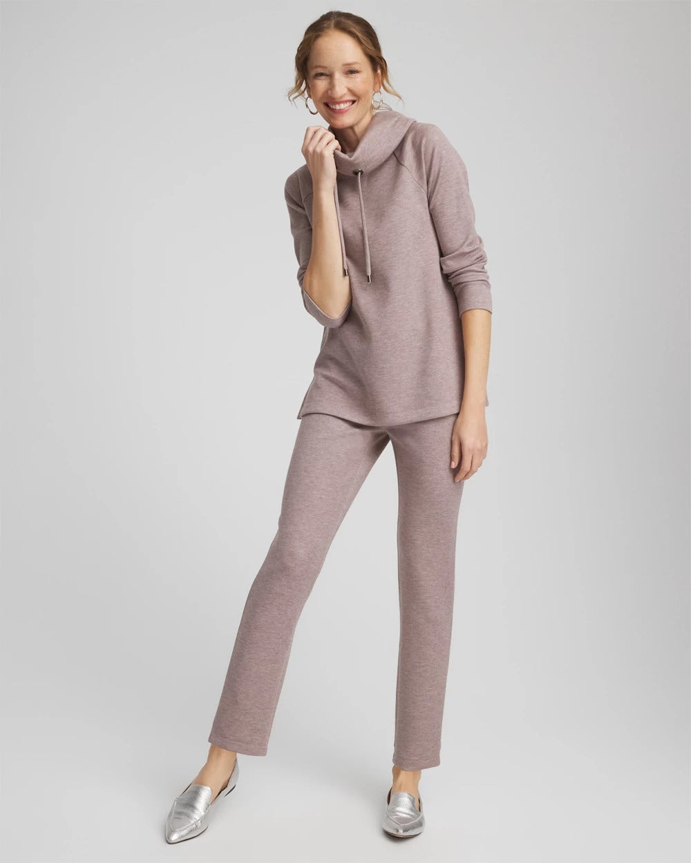 Chico's Best Price - Zenergy® Soft Tunic Taupe Heather
