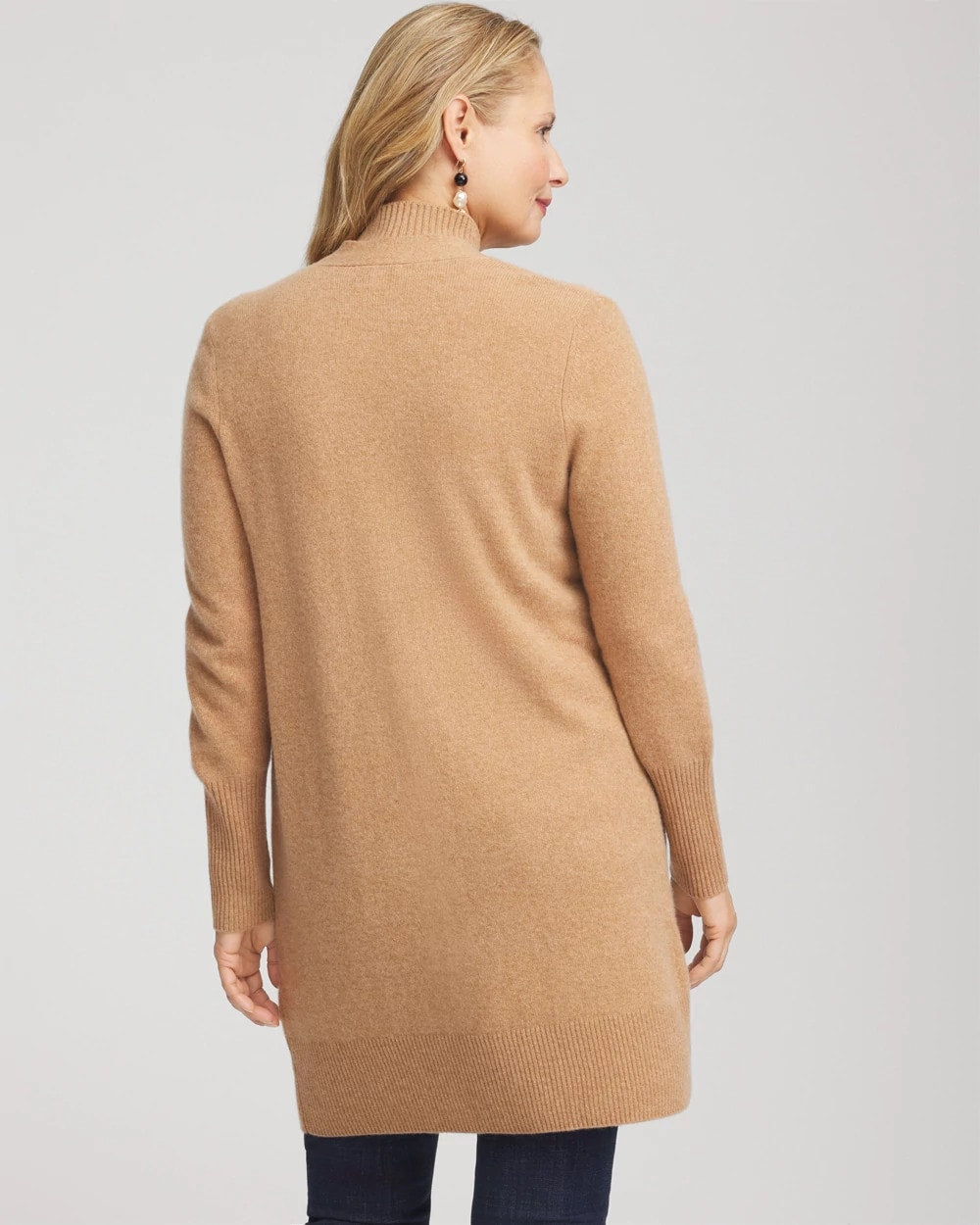 Chico's Hot Sale - Cashmere Duster Cardigan Camel