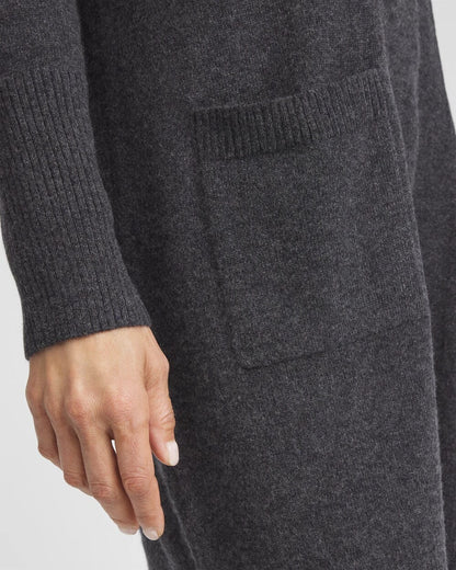 Chico's Sale - Cashmere Duster Cardigan Dark Gray