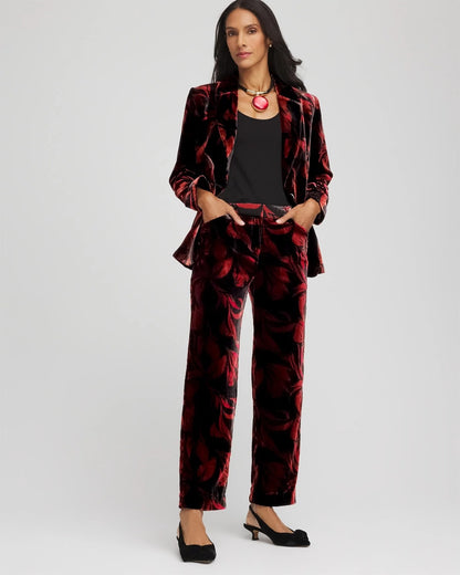 Chico's Great Value - Velvet Rose Slim Ankle Pants Black
