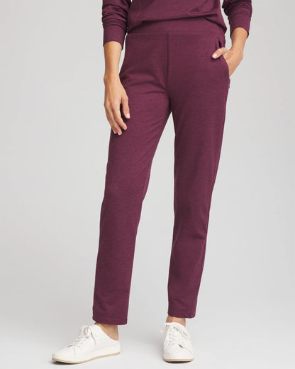 Chico's Recommended - Zenergy® Cloud Tapered Ankle Pants Blackened Burgundy