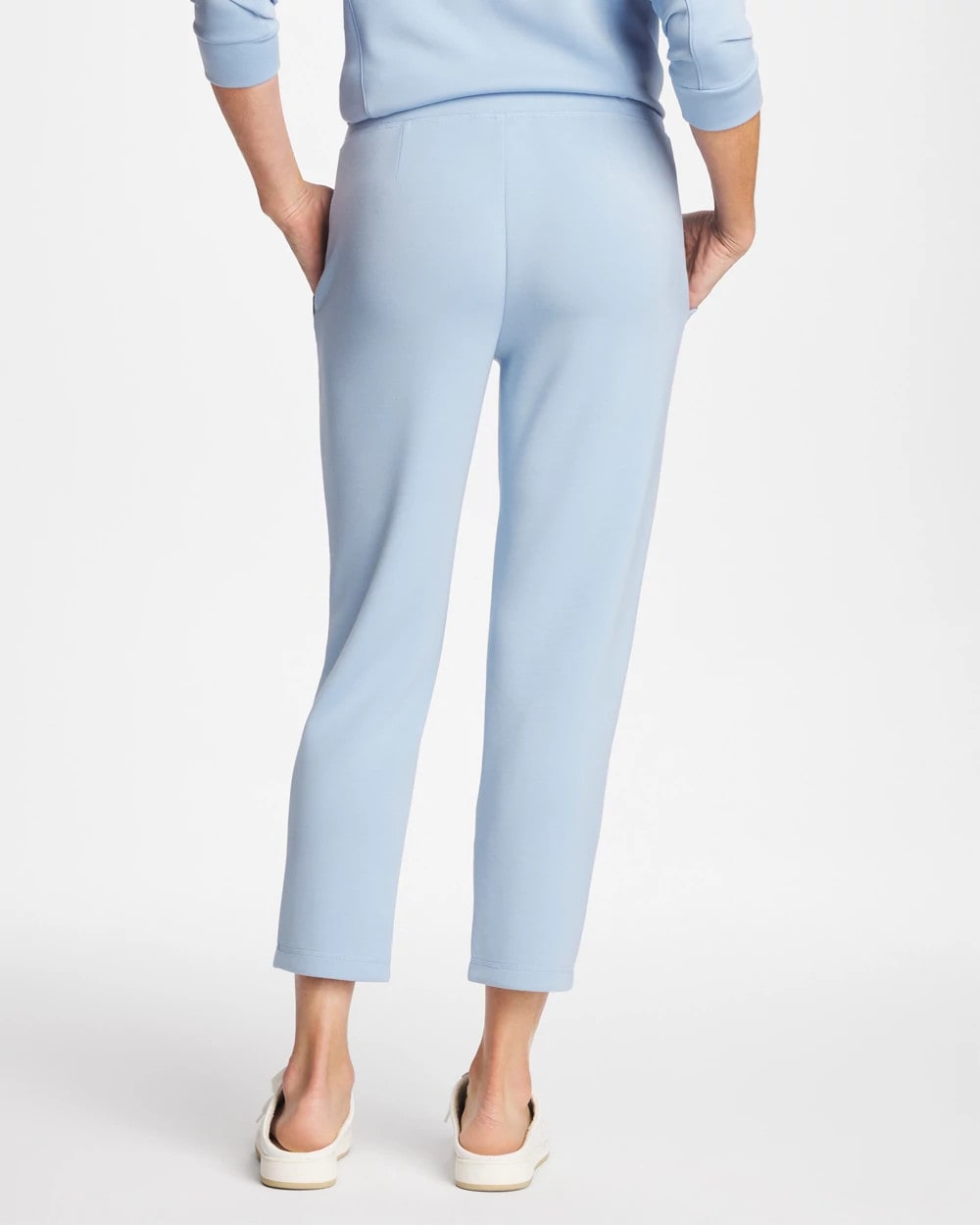 Chico's Premium - Zenergy® Soft Cropped Pants Crystal Topaz
