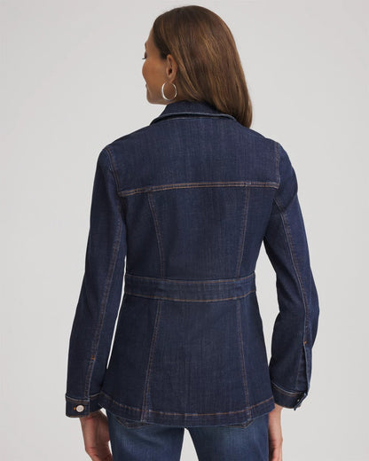 Chico's Featured - Denim Field Jacket Morning Star Indigo