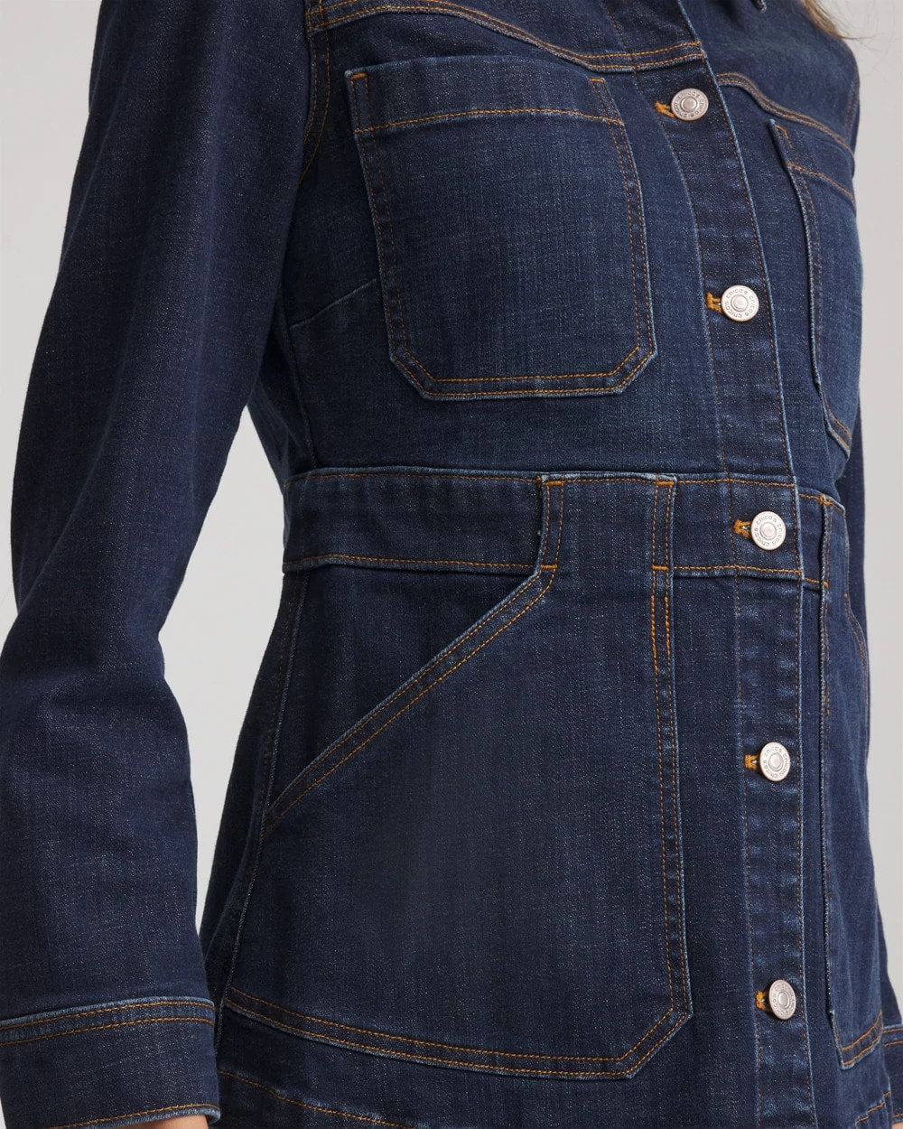 Chico's Featured - Denim Field Jacket Morning Star Indigo
