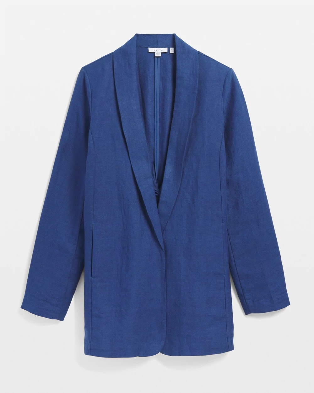 Chico's Top Pick - Linen Blazer Naval Indigo