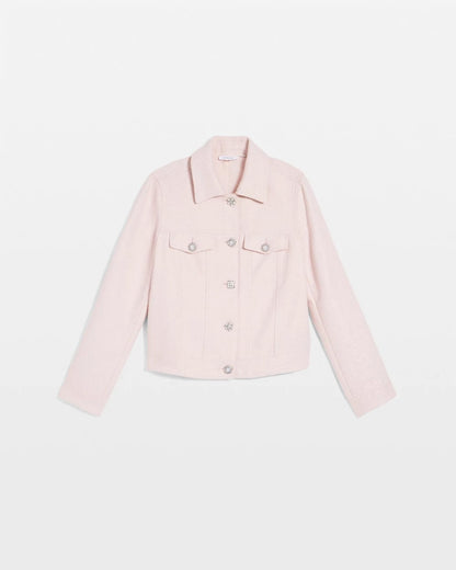 Chico's Quality - Boucle Casual Jacket Blushed
