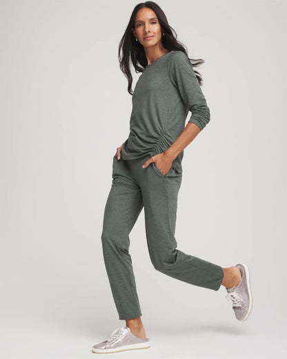 Chico's Deals - Zenergy® Cloud Asymmetrical Top Eucalyptus