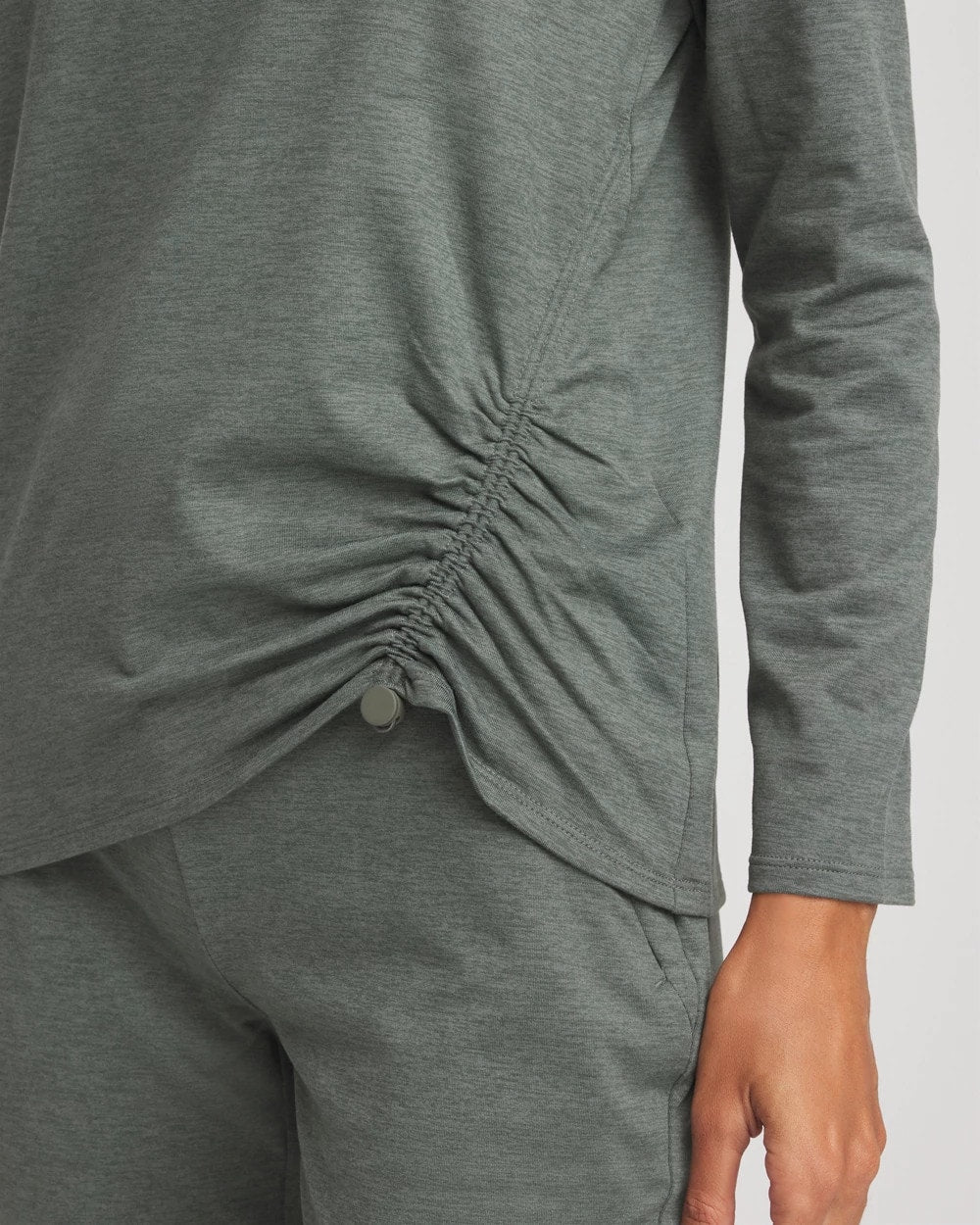 Chico's Deals - Zenergy® Cloud Asymmetrical Top Eucalyptus