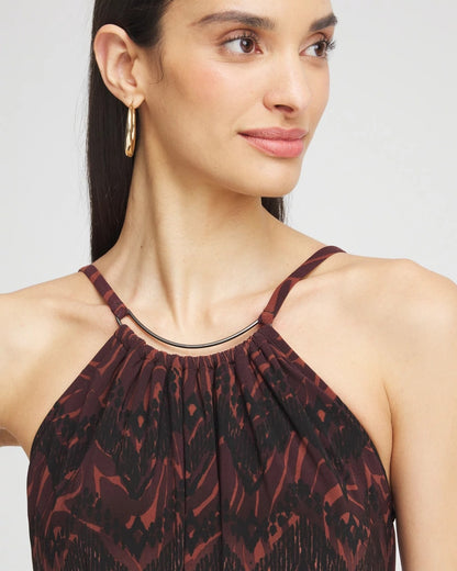 Chico's Discount - Magicsuit® Goldie Zabra Romper Multi Brown