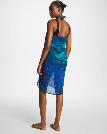 Chico's Everyday - Miraclesuit® Maldiva Pareo Blue Multi