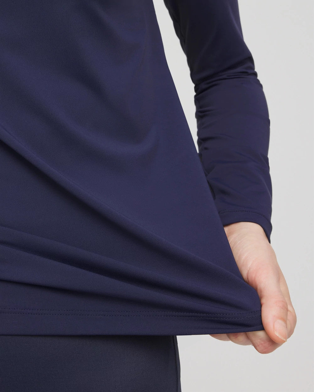 Chico's Exclusive - Gottex Long-Sleeve Swim Shirt Navy