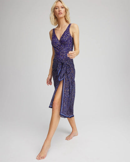 Chico's Essential - Miraclesuit® Spotlight Oceanus One Piece Swimsuit Plum