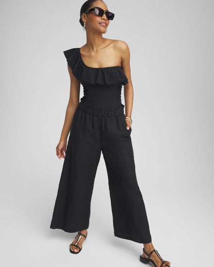 Chico's Great Value - Gottex One Shoulder One Piece Swimsuit Black
