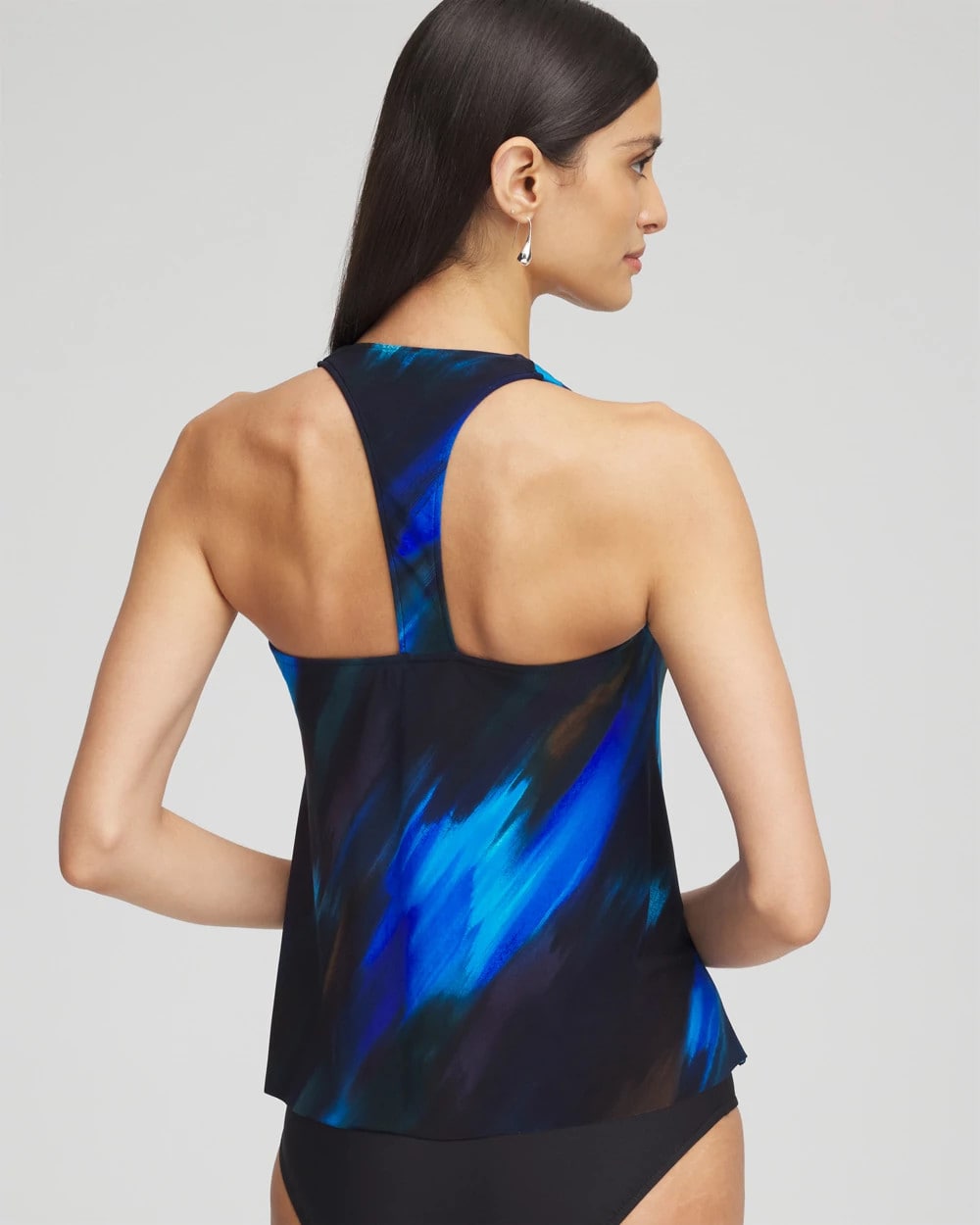 Chico's Hot Sale - Magicsuit® Swipe Right Tankini Black/Multi