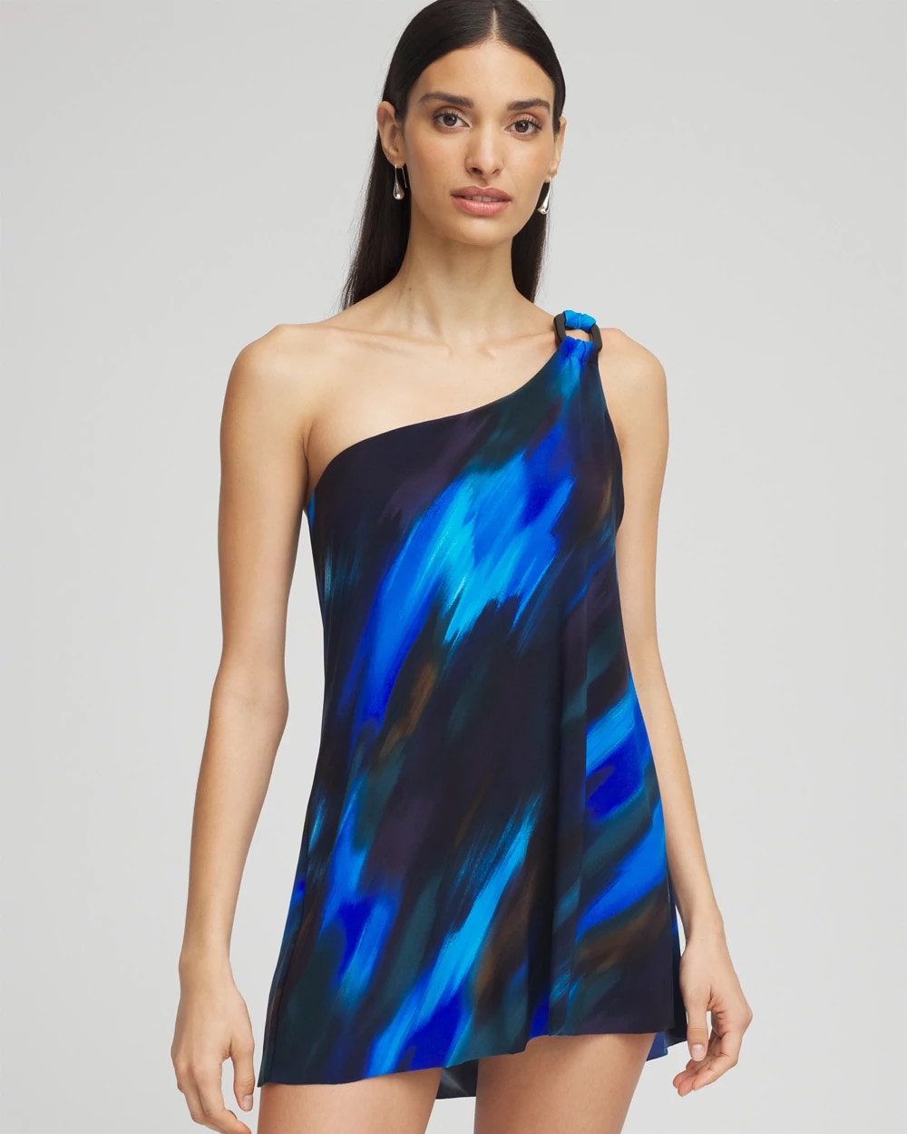 Chico's Exclusive - Magicsuit® Swipe Right Amal One Piece Swimsuit Black/Multi