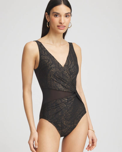 Chico's Smart Buy - Miraclesuit® Brillante Circe One Piece Swimsuit Black