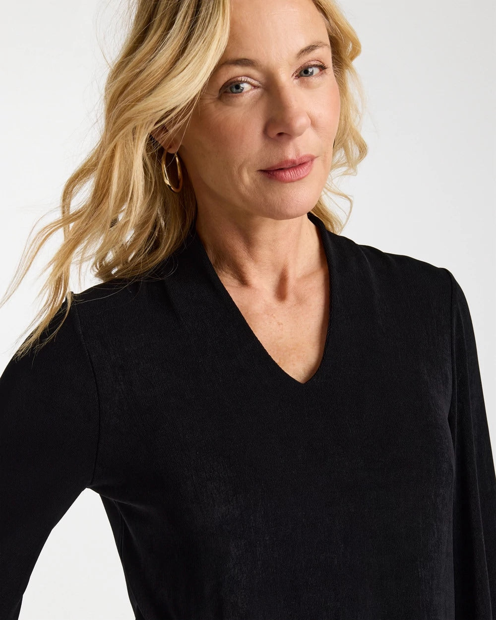 Chico's Deals - Travelers™ V-Neck Kimono Top Travelers Black